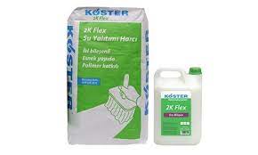 KÖSTER 2K Flex Çimento ve Akrilik Esaslı Su Yalıtım Harcı 30 Kg Set